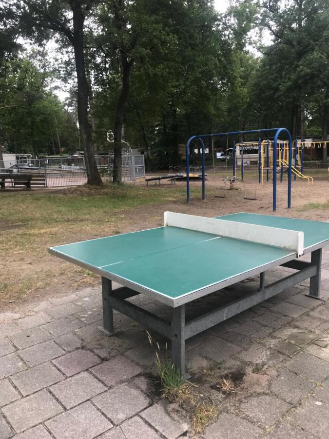 IJhorst Wulft 47 Zonnig Gezellig 6P Chalet Met Zwembad In Bosrijke Omgeving Op Familie Camping De Vossenburcht מראה חיצוני תמונה