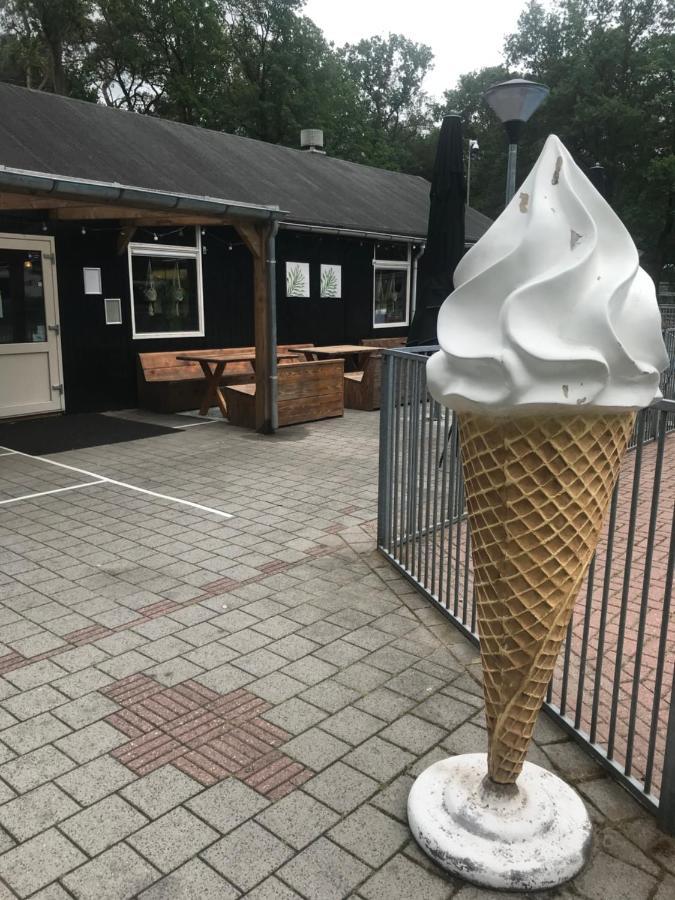 IJhorst Wulft 47 Zonnig Gezellig 6P Chalet Met Zwembad In Bosrijke Omgeving Op Familie Camping De Vossenburcht מראה חיצוני תמונה