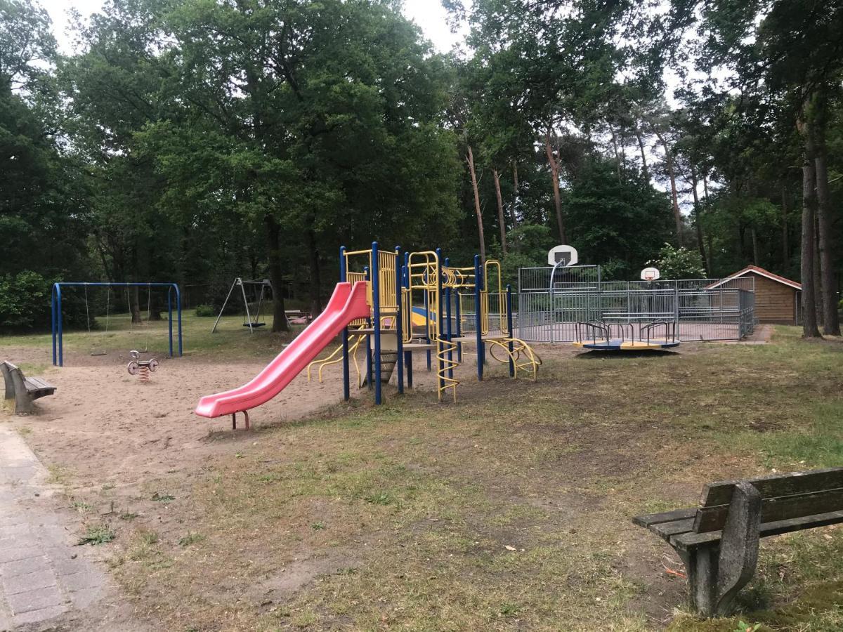 IJhorst Wulft 47 Zonnig Gezellig 6P Chalet Met Zwembad In Bosrijke Omgeving Op Familie Camping De Vossenburcht מראה חיצוני תמונה